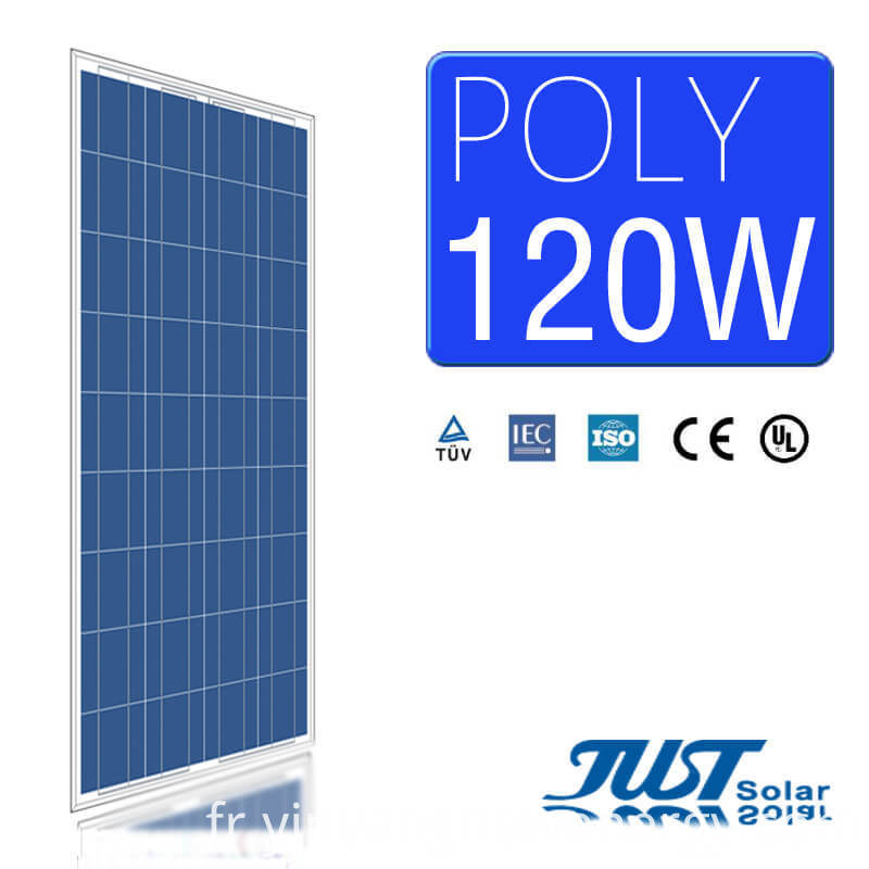 Panneau solaire poly 125W, énergie solaire pour le marché du Moyen-Orient